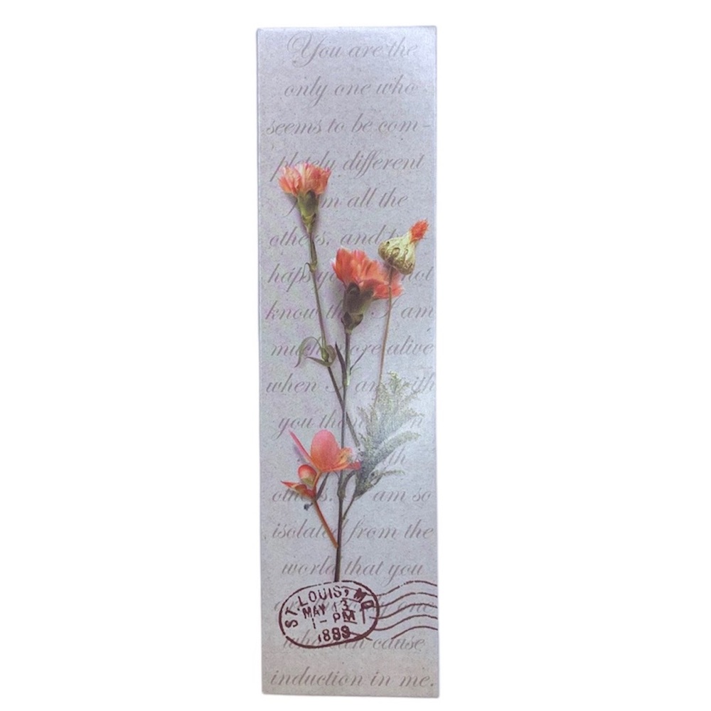 New Flower Bookmark